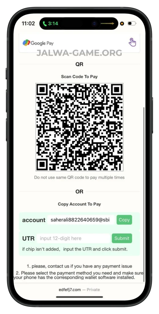jalwa-game-deposit