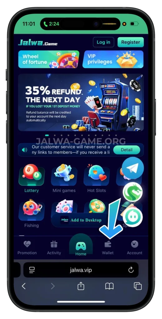 jalwa-game-wallet
